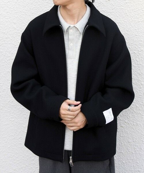 SHIPS / シップス ブルゾン | PURE WOOL MELTON リラックス ジップアップ ブルゾン◆ | 詳細27