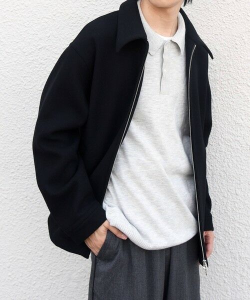 SHIPS / シップス ブルゾン | PURE WOOL MELTON リラックス ジップアップ ブルゾン◆ | 詳細29