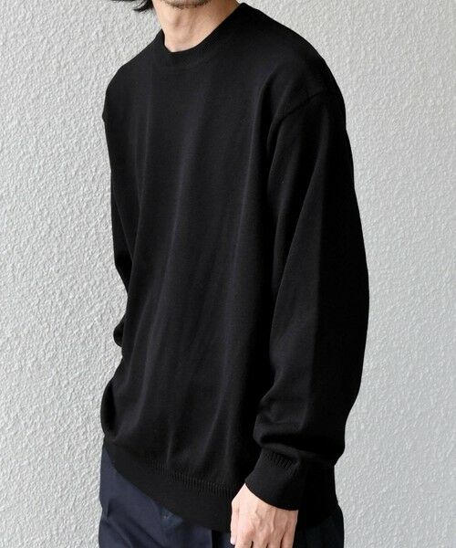 SHIPS / シップス ニット・セーター | SHIPS any:〈手洗い可能〉ウール混 アンチピリング デザインリブ クルーネック ニット◆ | 詳細12