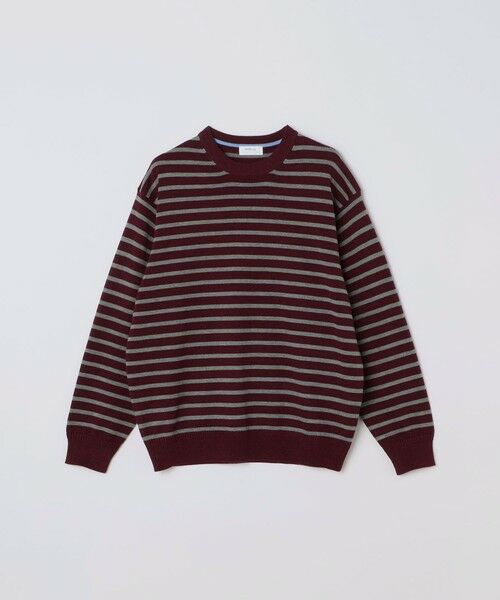 SHIPS / シップス ニット・セーター | SHIPS any:〈手洗い可能〉ウール混 アンチピリング デザインリブ クルーネック ニット◆ | 詳細21