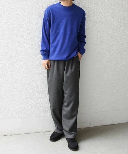 SHIPS / シップス ニット・セーター | SHIPS any:〈手洗い可能〉ウール混 アンチピリング デザインリブ クルーネック ニット◆ | 詳細23