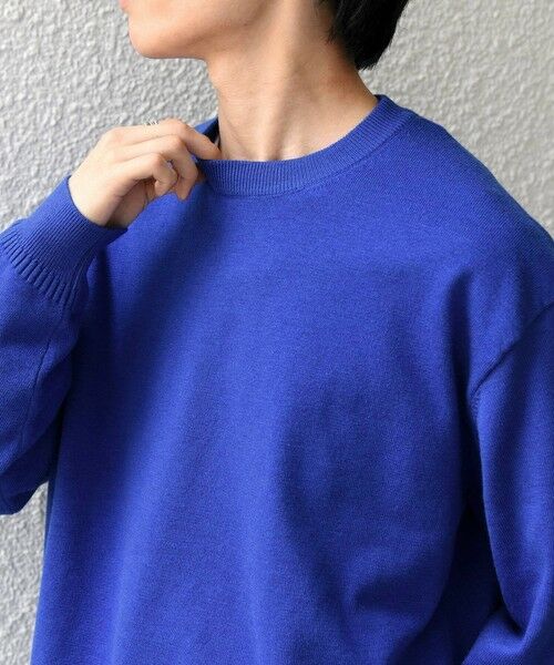 SHIPS / シップス ニット・セーター | SHIPS any:〈手洗い可能〉ウール混 アンチピリング デザインリブ クルーネック ニット◆ | 詳細28