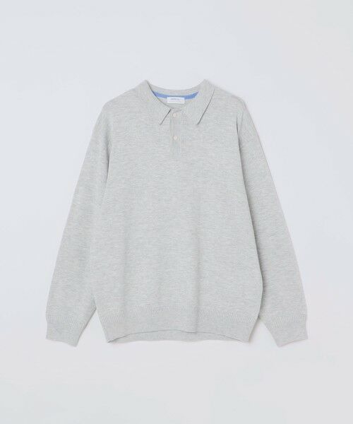 SHIPS / シップス ニット・セーター | SHIPS any:〈手洗い可能〉ウール混 アンチピリング デザインリブ リラックス ニット ポロ◆ | 詳細6