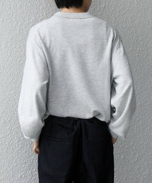 SHIPS / シップス ニット・セーター | SHIPS any:〈手洗い可能〉ウール混 アンチピリング デザインリブ リラックス ニット ポロ◆ | 詳細5
