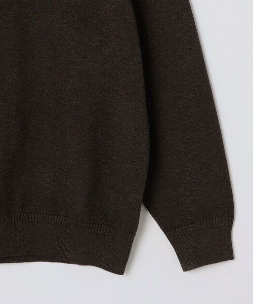 SHIPS / シップス ニット・セーター | SHIPS any:〈手洗い可能〉ウール混 アンチピリング デザインリブ リラックス ニット ポロ◆ | 詳細24