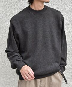 SHIPS / シップス ニット・セーター | SHIPS any:〈手洗い可能〉ウール混 アンチピリング デザインリブ モックネック ニット◆