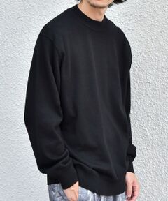 SHIPS / シップス ニット・セーター | SHIPS any:〈手洗い可能〉ウール混 アンチピリング デザインリブ モックネック ニット◆