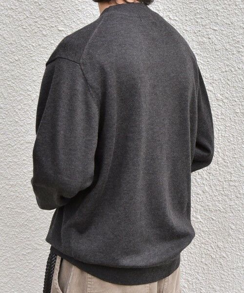 SHIPS / シップス ニット・セーター | SHIPS any:〈手洗い可能〉ウール混 アンチピリング デザインリブ モックネック ニット◆ | 詳細16