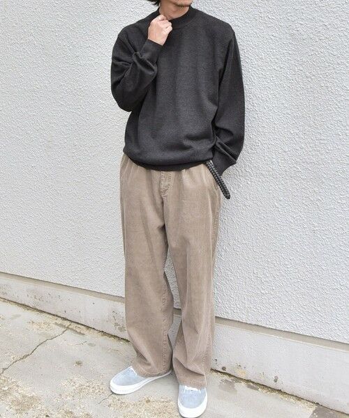 SHIPS / シップス ニット・セーター | SHIPS any:〈手洗い可能〉ウール混 アンチピリング デザインリブ モックネック ニット◆ | 詳細12