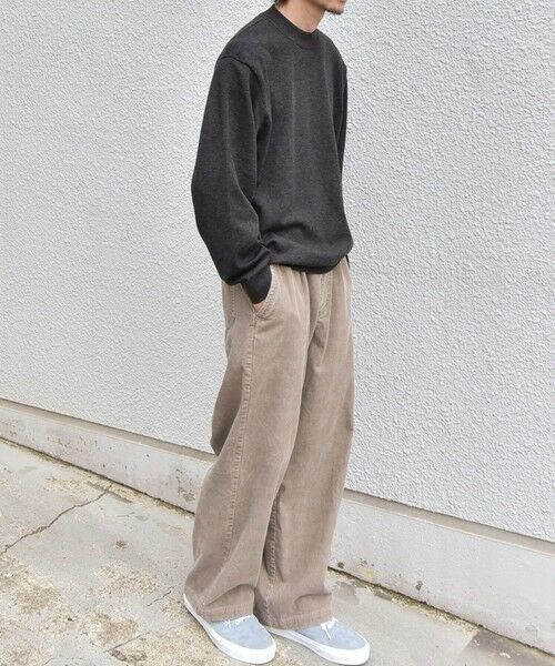SHIPS / シップス ニット・セーター | SHIPS any:〈手洗い可能〉ウール混 アンチピリング デザインリブ モックネック ニット◆ | 詳細13