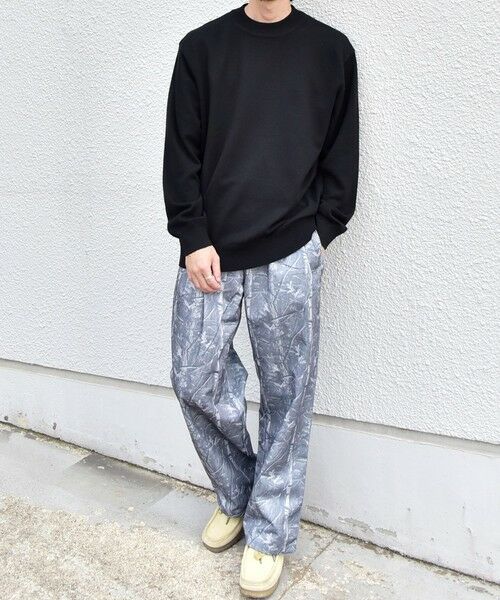 SHIPS / シップス ニット・セーター | SHIPS any:〈手洗い可能〉ウール混 アンチピリング デザインリブ モックネック ニット◆ | 詳細20