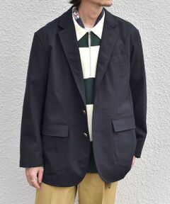 SHIPS / シップス テーラードジャケット | SHIPS any: ウール混 ツイル ブレザー ジャケット◆