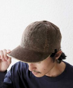 SHIPS / シップス キャップ | SHIPS any:〈手洗い可能〉フェード コーデュロイ ワンポイント ピスネーム キャップ◆