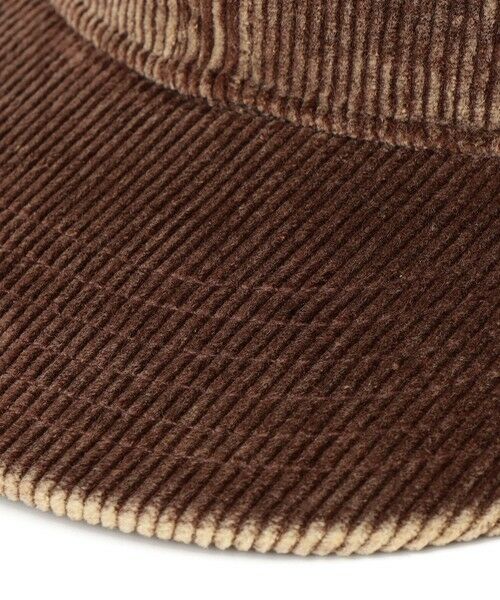 SHIPS / シップス キャップ | SHIPS any:〈手洗い可能〉フェード コーデュロイ ワンポイント ピスネーム キャップ◆ | 詳細11