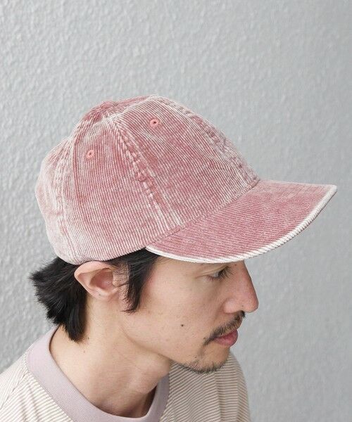 SHIPS / シップス キャップ | SHIPS any:〈手洗い可能〉フェード コーデュロイ ワンポイント ピスネーム キャップ◆ | 詳細14