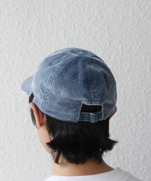SHIPS / シップス キャップ | SHIPS any:〈手洗い可能〉フェード コーデュロイ ワンポイント ピスネーム キャップ◆ | 詳細19