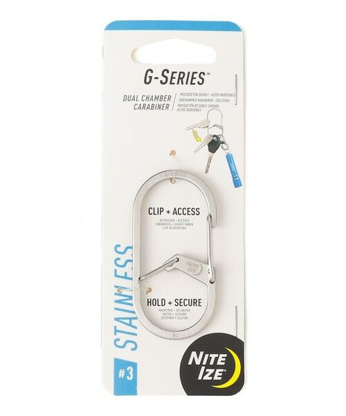 SHIPS / シップス チャーム | NITE IZE:G-SERIES ＃3 カナビラ（シルバー）