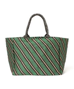 SHIPS / シップス トートバッグ | BINDU: ジャカード ストライプ トート バッグ