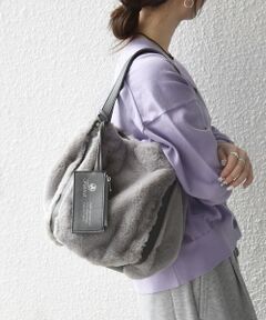 SHIPS / シップス トートバッグ | 《予約》【SHIPS any別注】Folna: 2WAY フェイクファー バッグ 26AW