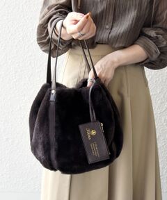 SHIPS / シップス トートバッグ | 《予約》【SHIPS any別注】Folna: 2WAY フェイクファー バッグ 26AW