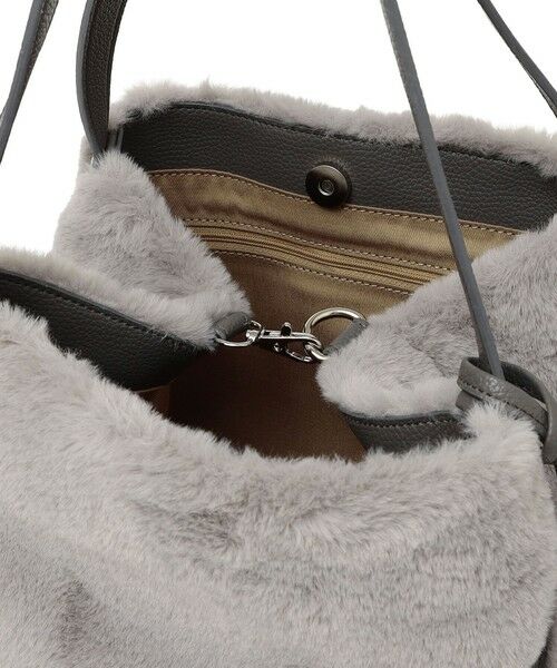 SHIPS / シップス トートバッグ | 《予約》【SHIPS any別注】Folna: 2WAY フェイクファー バッグ 26AW | 詳細13