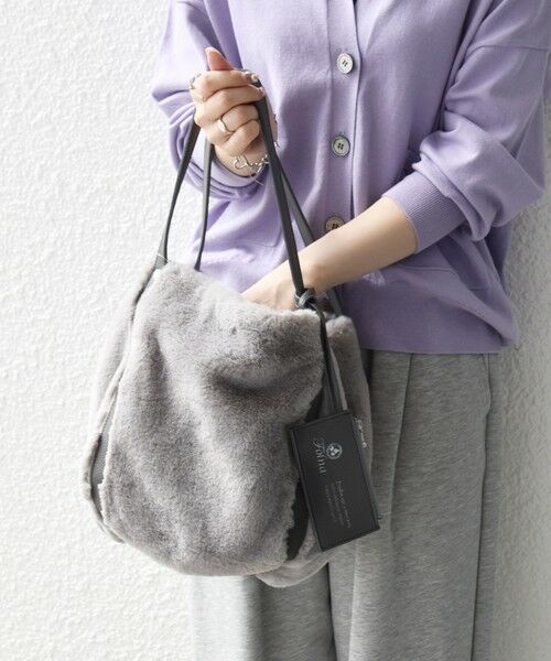 SHIPS / シップス トートバッグ | 《予約》【SHIPS any別注】Folna: 2WAY フェイクファー バッグ 26AW | 詳細2