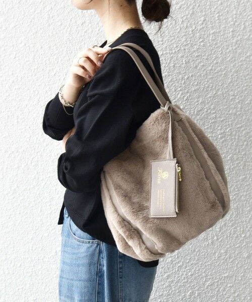 SHIPS / シップス トートバッグ | 《予約》【SHIPS any別注】Folna: 2WAY フェイクファー バッグ 26AW | 詳細14