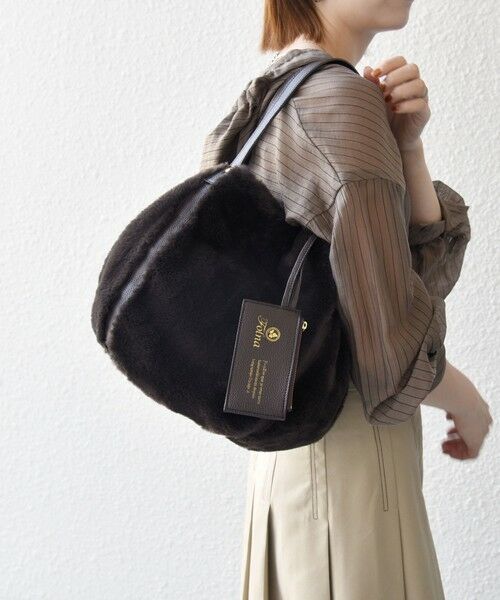 SHIPS / シップス トートバッグ | 《予約》【SHIPS any別注】Folna: 2WAY フェイクファー バッグ 26AW | 詳細18