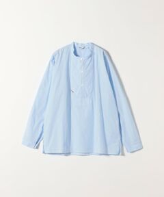 SHIPS / シップス シャツ・ブラウス | modAS:〈洗濯機可能〉ストライプ バンドカラー プルオーバー シャツ