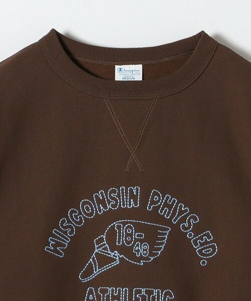 SHIPS / シップス スウェット | Champion:〈洗濯機可能〉リバースウィーブ(R) 裏起毛 V ガゼット スウェット | 詳細3