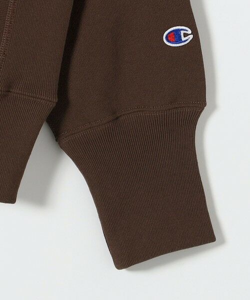 SHIPS / シップス スウェット | Champion:〈洗濯機可能〉リバースウィーブ(R) 裏起毛 V ガゼット スウェット | 詳細4