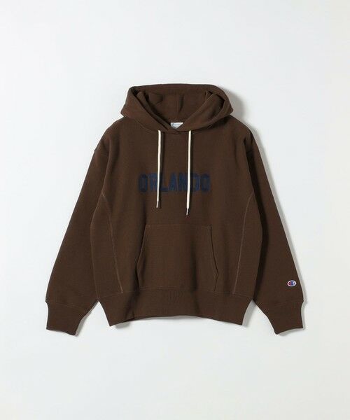 SHIPS / シップス パーカー | Champion:〈洗濯機可能〉リバースウィーブ(R) 裏起毛 フーディー パーカー（ブラウン）