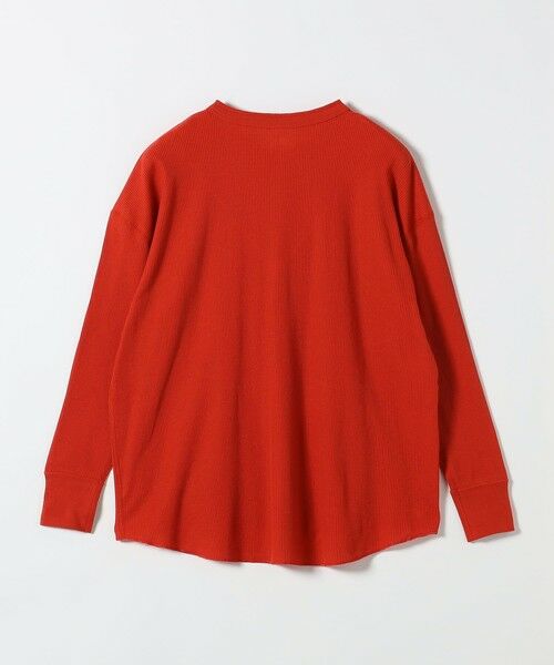 SHIPS / シップス Tシャツ | Hanes:〈洗濯機可能〉BEEFY-T ワッフル ヘンリーネック ロングスリーブ TEE | 詳細3