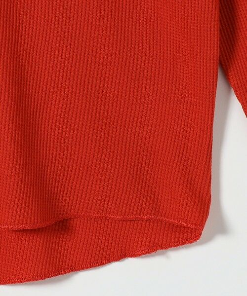 SHIPS / シップス Tシャツ | Hanes:〈洗濯機可能〉BEEFY-T ワッフル ヘンリーネック ロングスリーブ TEE | 詳細6