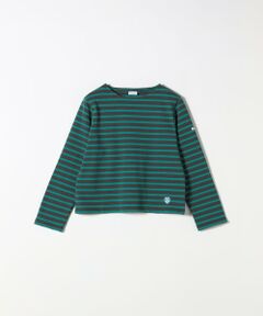SHIPS / シップス カットソー | ORCIVAL:〈手洗い可能〉クルーネック ボーダー ロングスリーブ プルオーバー