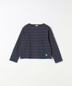 SHIPS / シップス カットソー | ORCIVAL:〈手洗い可能〉クルーネック ボーダー ロングスリーブ プルオーバー