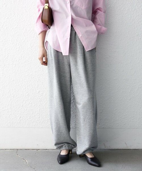SHIPS / シップス その他パンツ | 《予約》SHIPS any:〈洗濯機可能〉裏毛 スウェット パンツ（ライトグレー）