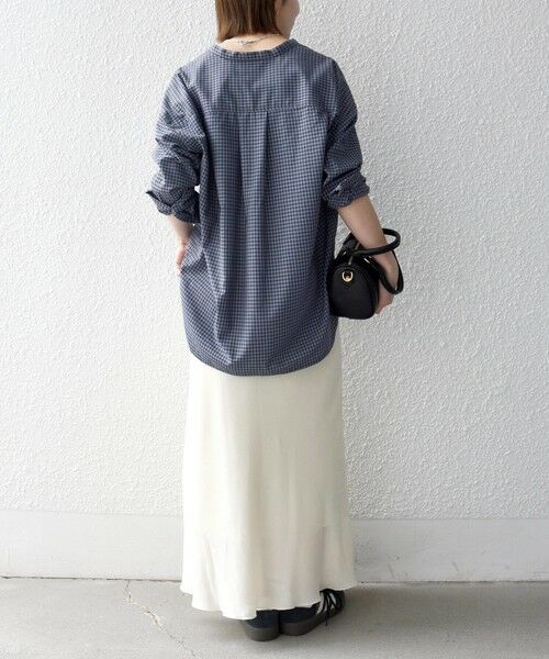 SHIPS / シップス ロング・マキシ丈スカート | 《予約》SHIPS any:〈洗濯機可能〉メッシュ ナロー スカート 26AW | 詳細2