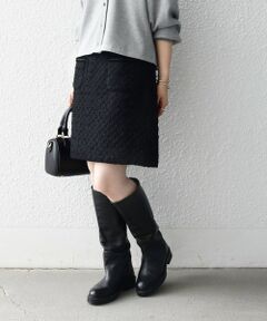 SHIPS / シップス ミニ・ひざ丈スカート | 《予約》SHIPS any: ツイード ミニ スカート