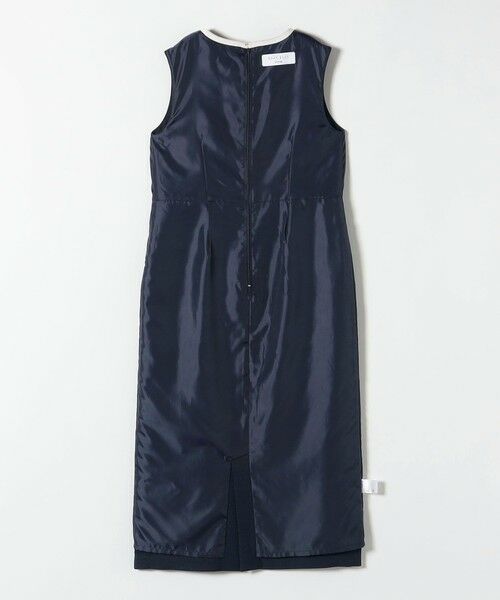 SHIPS / シップス ロング・マキシ丈ワンピース | 《予約》SHIPS any:〈洗濯機可能〉カーブネック ノースリーブ ワンピース［NAVY BLUE］ | 詳細24