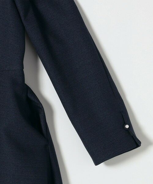 SHIPS / シップス ロング・マキシ丈ワンピース | 《予約》SHIPS any:〈洗濯機可能〉レースカラー ロング スリーブ ワンピース［NAVY BLUE］ | 詳細26