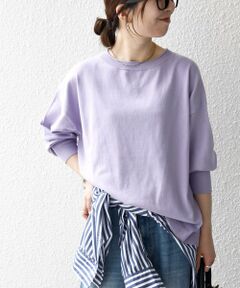 SHIPS / シップス ニット・セーター | 《予約》〈手洗い可能〉オーガニック コットン ミックス ボートネック スリット ニット プルオーバー