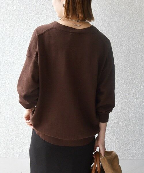 SHIPS / シップス カーディガン・ボレロ | 《予約》〈手洗い可能〉オーガニック コットン ミックス Vネック ニット カーディガン | 詳細17