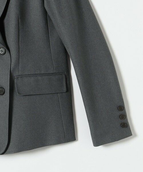 SHIPS / シップス テーラードジャケット | 《予約》SHIPS any:〈手洗い可能〉ウールライク レース カラー ジャケット［NAVY BLUE］ | 詳細13