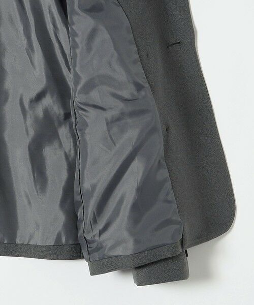 SHIPS / シップス テーラードジャケット | 《予約》SHIPS any:〈手洗い可能〉ウールライク レース カラー ジャケット［NAVY BLUE］ | 詳細17