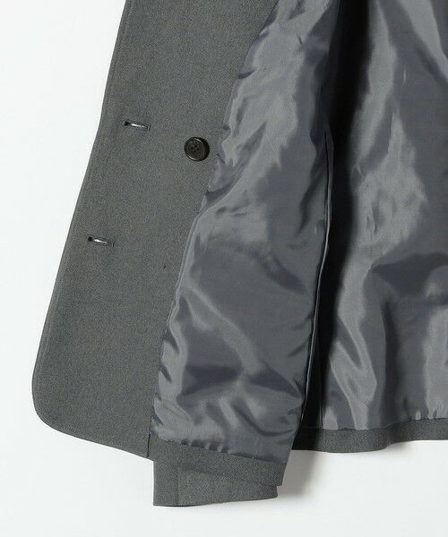 SHIPS / シップス テーラードジャケット | 《予約》SHIPS any:〈手洗い可能〉ウールライク レース カラー ジャケット［NAVY BLUE］ | 詳細18