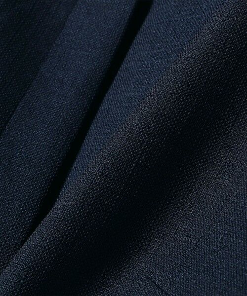 SHIPS / シップス ノーカラージャケット | 《予約》SHIPS any:〈手洗い可能〉パフ スリーブ ノーカラー ジャケット［NAVY BLUE］ | 詳細24