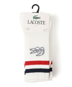 SHIPS / シップス ソックス | LACOSTE: ワニロゴ ライン ソックス 3Pack