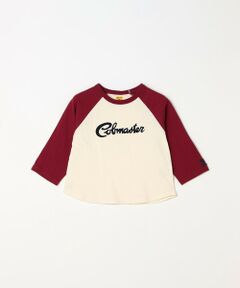 SHIPS / シップス Tシャツ | COBMASTER:〈洗濯機可能〉ロゴ プリント ロングスリーブTシャツ<KIDS>