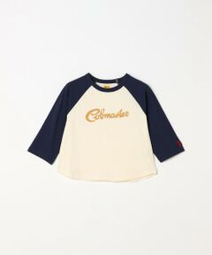SHIPS / シップス Tシャツ | COBMASTER:〈洗濯機可能〉ロゴ プリント ロングスリーブTシャツ<KIDS>